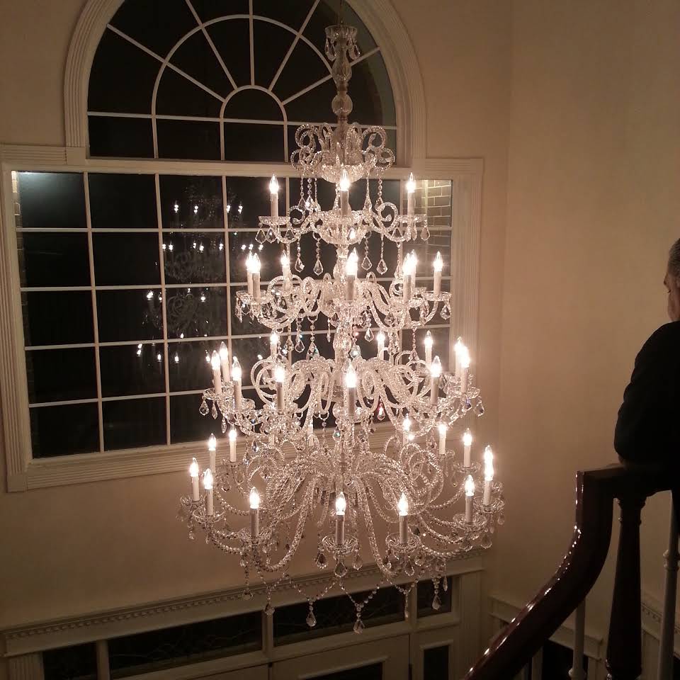 Worcester County Electricians Providing Chandalier Wiring & Hanging in Massachusetts