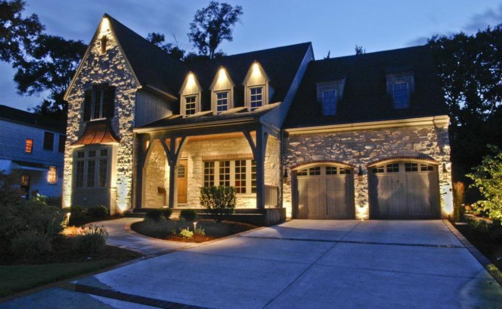 MASS Custom Exterior Lighting Design & Installation Company in Worcester County, Massachusetts.